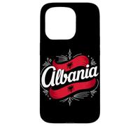 Albania Double Headed Eagle National Pride Coque pour iPhone 15 Pro