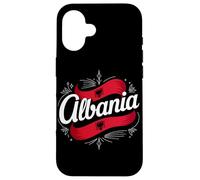 Albania Double Headed Eagle National Pride Coque pour iPhone 16