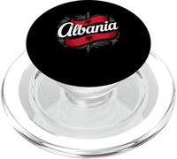 Albania Double Headed Eagle National Pride PopSockets PopGrip pour MagSafe