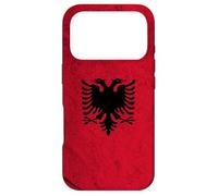 Albania Flag Colours Albanian Gift for Albanians Coque pour iPhone 17 Pro