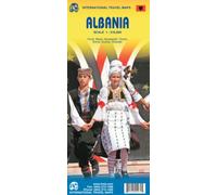 Albania Travel Map: 1:210,000