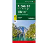 Albanie 1:400 000 / carte routière