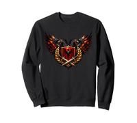 Albanie, Aigle À Deux Têtes, Patriotisme, Balkans Sweatshirt