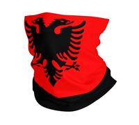 Albanie Albanais Drapeau Classique Unisexe Bandeau Magique Respirant Couvre-Chef Multi-Usage Tube Bandeaux pour Ski Sports Bike