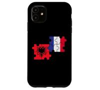 Albanie France Drapeau Français Albanais Coque pour iPhone 11