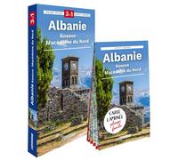 Albanie, Kosovo, Macédoine du Nord (guide 3en1) - Collectif - Expressmap - broché - Guide