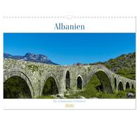 Albanie - La beauté inconnue, Version française (Calendrier mural 2026 DIN A3 portrait), Calendrier CALVENDO mensuel