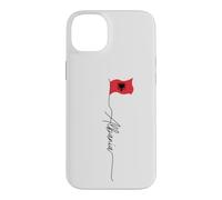 Albanie, Shqiperia Flamuri Shqiptar, Drapeau Patriotique albanais Coque pour iPhone 14 Plus
