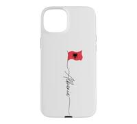 Albanie, Shqiperia Flamuri Shqiptar, Drapeau Patriotique albanais Coque pour iPhone 15 Plus