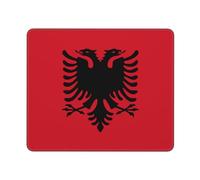 Albanie Tapis De Souris pour Bureau/Jeux avec Motif Drapeau Military| Extra Long Et Grand| Bord Cousu Anti-Usure| Base Antidérapante pour Surfaces Lisses| Améliore L'Efficacité