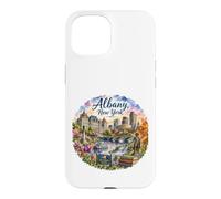 Albany, New York Coque pour iPhone 15