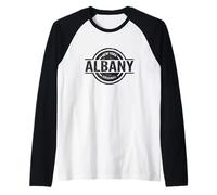 Albany New York - Officiel Albany NY Manche Raglan