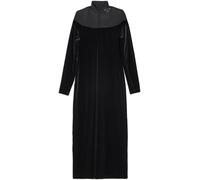 Albaray Robe mi-longue Albaray Mesh & Velvet ajustée noire Noir EU 40 (UK 12)