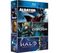 Albator, corsaire de l'espace, Halo Legends, Appleseed Ex Machina Coffret Blu-ray
