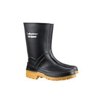 Albatros 564040-200-48 Guradian Mid Black Botte en Caoutchouc Nitrile, Noir, Taille 48