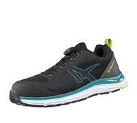 ALBATROS AER55 Impulse QL Low Chaussure de sécurité S1P ESD HRO SRC Capuchon en fibre de verre anti-perforation sans métal antidérapant résistant à la chaleur Unisexe, bleu/noir, 43 EU