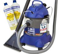 Albatros car-cleaner HYDRO 7500 + 2 litre de shampoing, laveuse-souffleuse, humide et sec, pour la climatisation professionnelle des voitures, garnitures intérieures