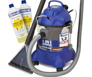 Albatros car-cleaner HYDRO 7500 + 2 litre de shampoing, laveuse-souffleuse, humide et sec, pour la climatisation professionnelle des voitures, garnitures intérieures