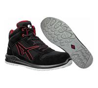 ALBATROS Chaussures de Sécurité CLIFTON MID Noir Respirant Cuir Anti-dérapant S3