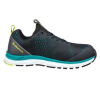 Albatros Work Chaussures de sécurité AER55 Impulse S1P ESD HRO SRA Noir/Bleu 44