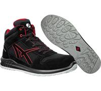 Albatros CLIFTON MID SRC 638700210000041 Chaussures montantes de sécurité S3 Pointure (EU): 41 noir, rouge 1 paire(s)