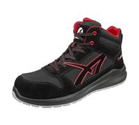 Albatros CLIFTON MID SRC 638700210000044 Chaussures montantes de sécurité S3 Pointure (EU): 44 noir, rouge 1 paire(s)