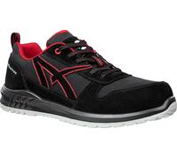 Albatros Freizeit- / Chaussures professionnelles Clifton St Low O2 ESD SRC Noir/Rouge EUR 44