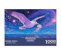 Albatros Puzzle 1000 Pièces Cadeau Unique Jeu Éducatif Challenge Toy À De Qualité Supérieure Peinture Art pour Adultes Et Enfants À Partir De 14 Ans 38x26cm/1000pcs