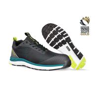 ALBATROS Sécurité Chaussures AER55 Impulsion Bas Noir Bleu S1P ESD Hro Sra Work