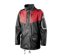 Albatros Veste de pluie Climate JKT PU stretch noir/rouge XXL