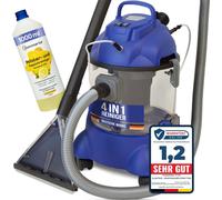 ALBATROS XXL Aspirateur-laveur Hydro 7500 + 1L de nettoyant - 4en1 Nettoyeur de tapis et moquettes, sans sac 1200 Watt, 20l de volume, 22 kPa de puissance d'aspiration- Très bien
