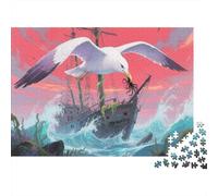 albatrosPuzzle 1000 Pièces Educa Jouet en Bois Cadeau Unique Décoration Intérieure Jeu Éducatif Challenge Toy Adultes & Enfants des 14 Ans 1000pcs (75x50cm)