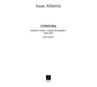 ALBENIZ I. - CORDOBA CHANTS D'ESPAGNE N 4 - PIANO