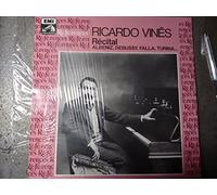 ALBENIZ Isaac Manuel Francisco (Spagna); DEBUSSY Achille Claude (Francia); DE FALLA Manuel (Spagna); TURINA Joaquin (Spagna) - Recital - Ricardo Vines--EMI 1731791-Vinyl LP-ALBENIZ Isaac Manuel Francisco (Spagna); DEBUSSY Achille Claude (Francia); DE FALLA Manuel (Spagna); TURINA Joaquin (Spagna)-VINES Ricardo (pianoforte)-