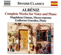 Albeniz / Llamas / G - Complete Voice & Piano [New CD]