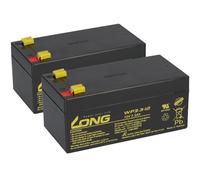 Alber Scalamobil Lot de 2 batteries de rechange pour Alber Scalamobil S25, S30, S31, S35, S36, S38 et S39 12 V 3,3 Ah Batterie au plomb haute performance Alber Scalamobil 12 V