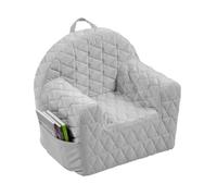 Albero Mio Fauteuil pour Enfant, Gris pour garçons et Filles, Meuble pour bébé, canapé pour Enfant, Confortable, avec Housse Lavable et Compartiment de Rangement pour Jouets