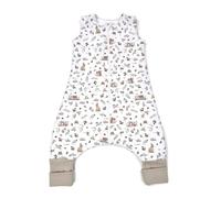 Albero Mio Gigoteuse avec Pieds 2,5 tog | 90 x 36 cm | Gigoteuse côtelée sans Manches | Housse 100% Coton | pour garçons et Filles | Amis de la forêt