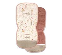 Albero Mio Tapis de poussette | 85 x 36 cm | Protection universelle pour poussette | Housse de siège de poussette | 100 % coton | Accessoires de poussette | Forest Glade