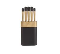 L'IRREMPLAÇABLE - BLOC DE COUTEAUX EN HEVEA 5 PIECES BOITE COULEUR