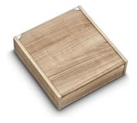 ALBERT DE THIERS Coffret en bois pour ménagère 48 pièces céruse vide