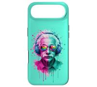 Albert E Physicien Portant des écouteurs EDM Rave Design Coque pour iPhone Air