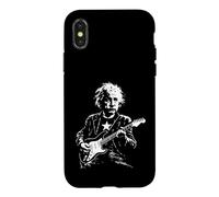 Albert E. Scientifique physicien Jouant de la Guitare Coque pour iPhone X/XS