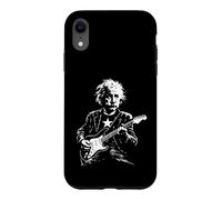 Albert E. Scientifique physicien Jouant de la Guitare Coque pour iPhone XR
