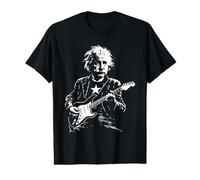 Albert E. Scientifique physicien Jouant de la Guitare T-Shirt Graphique avec Valeur
