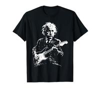 Albert E. Scientifique physicien Jouant de la Guitare T-Shirt Graphique avec Valeur