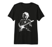 Albert E. Scientifique physicien Jouant de la Guitare T-Shirt Haut de Gamme