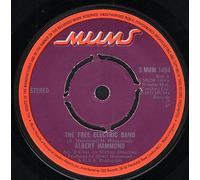 Albert Hammond - Albert Hammond The Free Electric Band Promo (with large orange A) UK 45 7" sgl