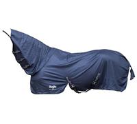 Albert Kerbl GmbH. Covalliero Couverture Anti-Mouches RugBe Superfly, Couverture d'équitation, Bleu Marine, 115 cm, 165 cm, Cheval, Lavable en Machine à 30 °C