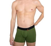 Albert Kreuz Boxer moulant rétro en microfibre respirant olive foncé, vert olive foncé, XL